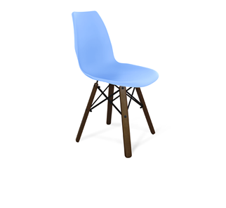 Обеденный стул SHT-ST29/S70 (голубой pan 278/темный орех/черный) в Мурманске
