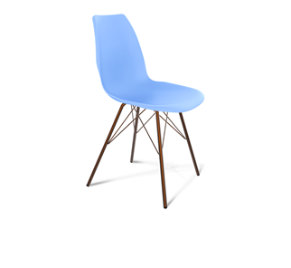 Обеденный стул SHT-ST29/S37 (голубой pan 278/медный металлик) в Мурманске