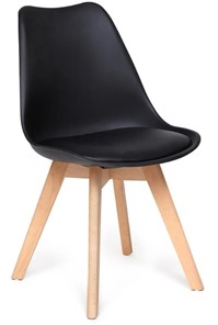 Обеденный стул TULIP (mod. 73) 48,5х52,5х83 черный арт.14210 в Мурманске
