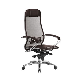 Кресло офисное Samurai S-1.04, темно-коричневый в Мурманске