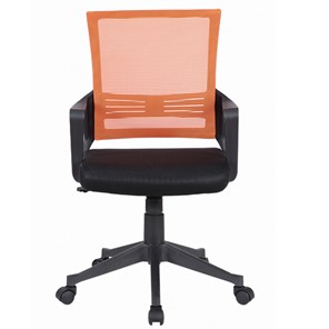 Офисное кресло Brabix Balance MG-320 (с подлокотниками, комбинированное черное/оранжевое) 531832 в Мурманске