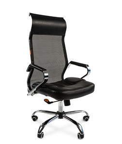 Офисное кресло CHAIRMAN 700 сетка, цвет черный в Мурманске