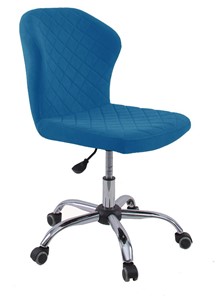 Офисное кресло на колесах KD-31, микровелюр B8 blue в Мурманске