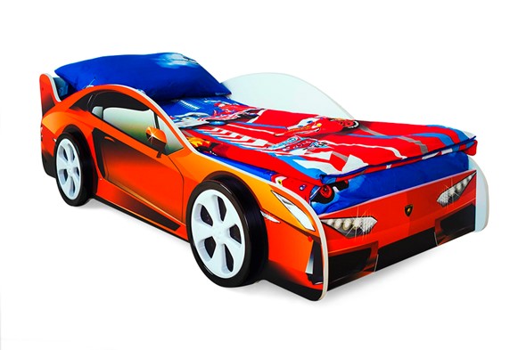 Кровать-машина детская Lamborghini в Мурманске - изображение