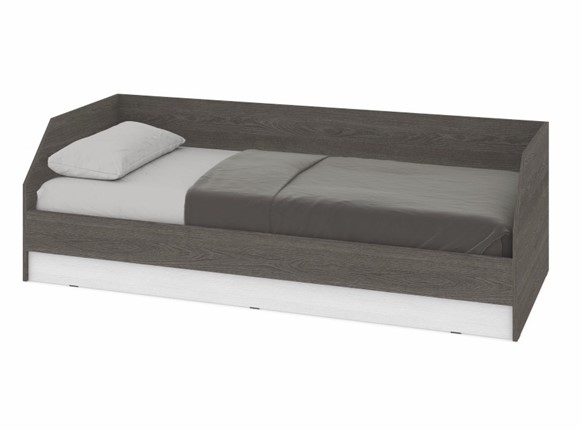 Подростковая кровать О81, Анкор темный - Анкор светлый в Мурманске - изображение