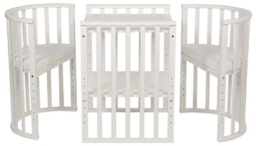 Детская кроватка-трансформер POLINI Kids Simple 911 Белый в Мурманске - предосмотр 6