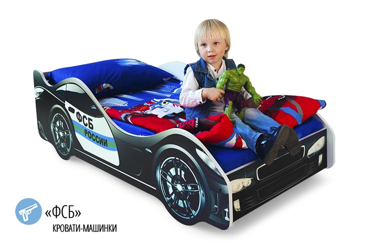 Детская кровать-машина ФСБ в Мурманске - изображение 1