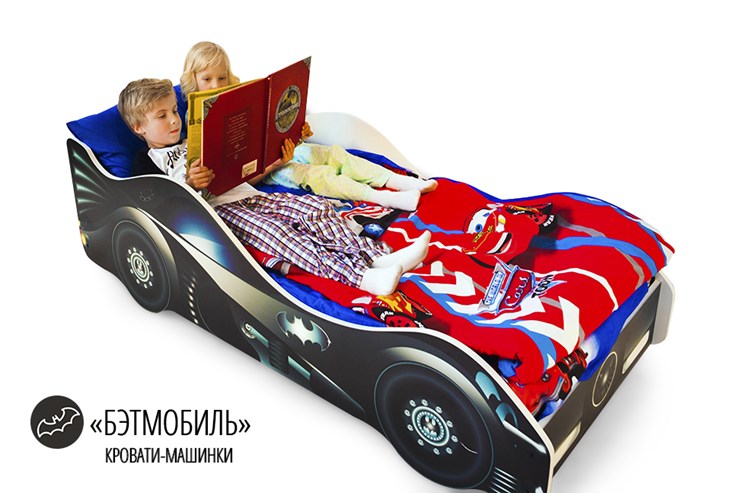 Детская кровать-машина Бэтмобиль в Мурманске - изображение 4