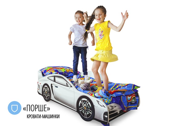 Кровать-машина в детскую Porsche в Мурманске - изображение 4