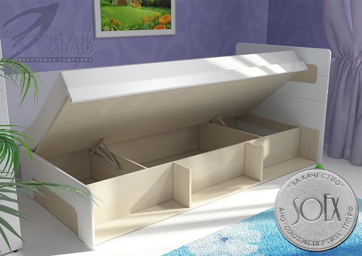 Кровать детская с подъемным механизмом Палермо-Юниор без вставок в Мурманске - изображение 2