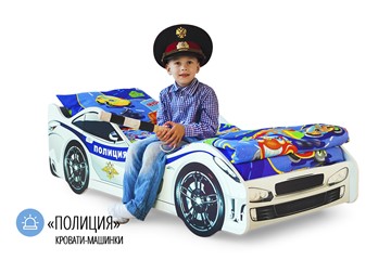 Кровать-машина детская Полиция в Мурманске - предосмотр 1