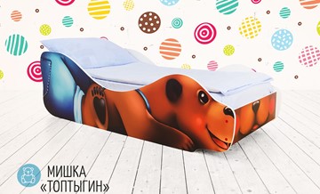 Детская кровать-зверенок Мишка-Топотыгин в Мурманске - предосмотр