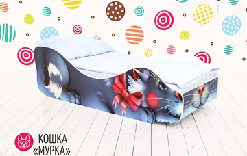 Детская кровать Кошка-Мурка в Мурманске