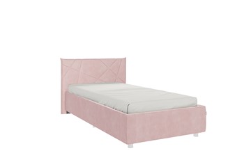 Кровать в детскую 0.9 Бест, нежно-розовый (велюр) в Мурманске