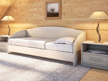 Подростковая кровать Этюд Софа, 90х200, ясень шимо светлый в Мурманске