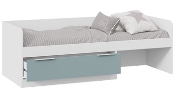Кровать детская Марли Тип 1 (Белый/Серо-голубой) в Мурманске - предосмотр 1