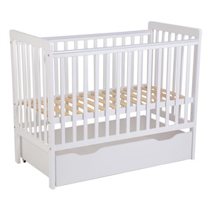 Кроватка для новорожденных POLINI Kids Simple 310-03 Белый в Мурманске