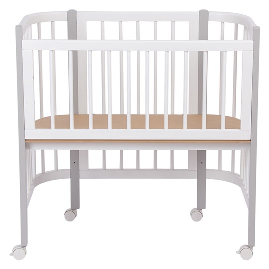 Приставная кровать POLINI Kids Simple 105 Белый / Серый в Мурманске - изображение 3