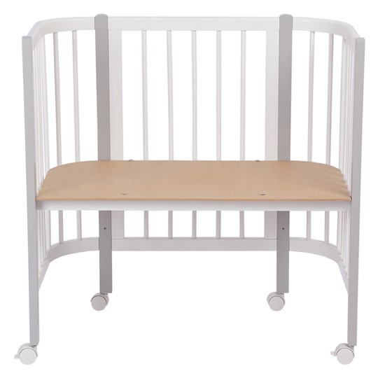 Приставная кровать POLINI Kids Simple 105 Белый / Серый в Мурманске - изображение 4