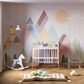 Детская кровать POLINI Kids Simple 120 Белый / Бук в Мурманске - предосмотр 10
