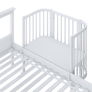Приставная кровать POLINI Kids Simple 120 Белый в Мурманске - предосмотр 5
