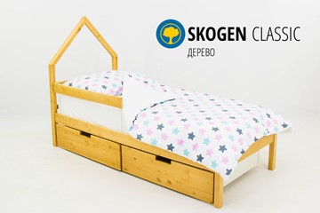 Кровать-домик детская мини Skogen дерево в Мурманске