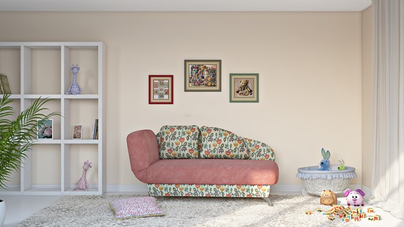 Детский диван Колибри-3 в Мурманске - изображение