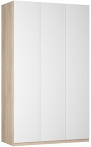 Шкаф 3-дверный Реал распашной (Push to open; R-198х135х45-1-PO), без зеркала в Мурманске