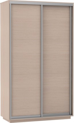 Шкаф 2-дверный Экспресс (ДСП) 1200х600х2200, дуб молочный в Мурманске - изображение
