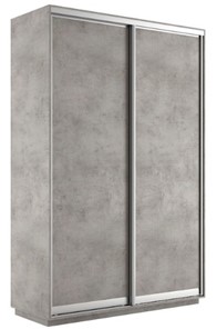 Шкаф 2-дверный Экспресс (ДСП) 1200х450х2200, бетон в Мурманске
