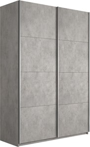 Шкаф 2-х створчатый Прайм (ДСП/ДСП) 1400x570x2300, бетон в Мурманске - предосмотр