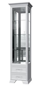Шкаф-витрина Грация ШР-1, белый, 3 стекла, 420 в Мурманске