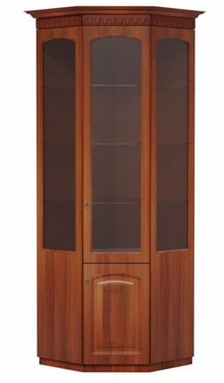 Угловой шкаф Гармония-4, витрина МЦН в Мурманске - изображение