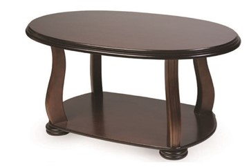 Овальный столик Версаль 8, Эмаль + Патина в Мурманске