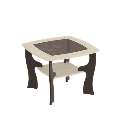 Журнальный стол №14, Венге мали/Ясень жемчужный в Мурманске - изображение
