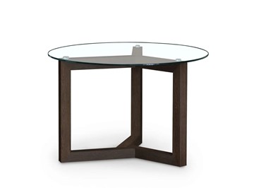 Круглый стол Оникс-8, Венге/Прозрачное стекло в Мурманске