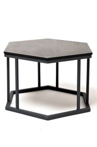 Интерьерный стол Женева  цвет серый гранит  RC658-50-50-4sis в Мурманске - предосмотр