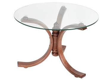 Стеклянный столик Лорд (средне-коричневый) в Мурманске