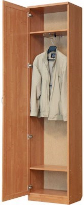 Шкаф распашной 107 с выдвижной штангой, цвет Дуб Сонома в Мурманске - изображение 1