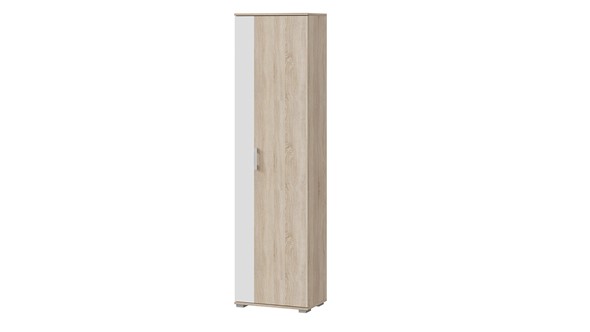 Шкаф 2-х створчатый Эрика (Дуб сонома/Белый) в Мурманске - изображение