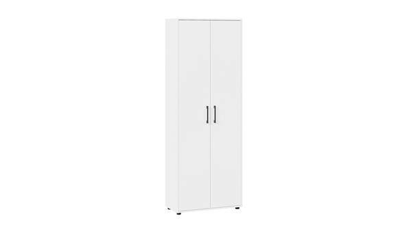 Шкаф распашной комбинированный Витра тип 1 (Белый ясень) в Мурманске - изображение