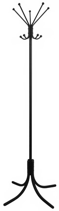 Напольная вешалка КР-10Л, цвет черный в Мурманске - изображение