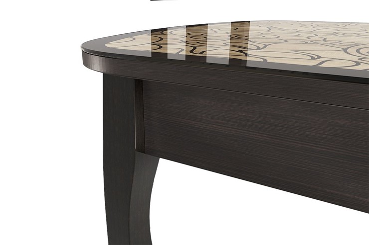 Кухонный стол раскладной Экстра 2 цвет венге-арабика (1000х600х745) в Мурманске - изображение 1