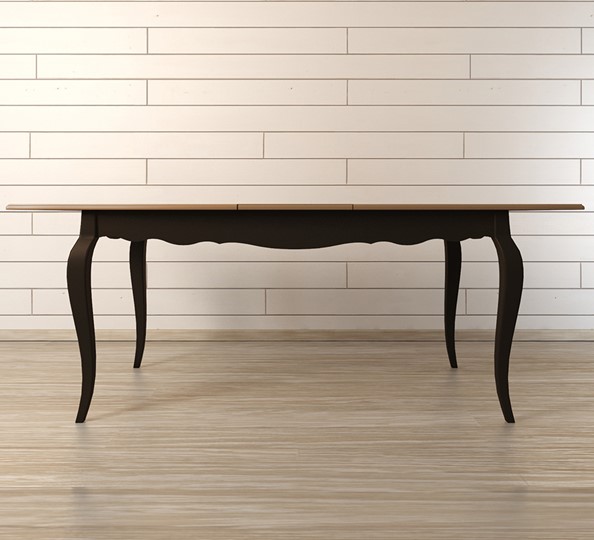 Кухонный раскладной стол Leontina (ST9338BLK) Черный в Мурманске - изображение 1