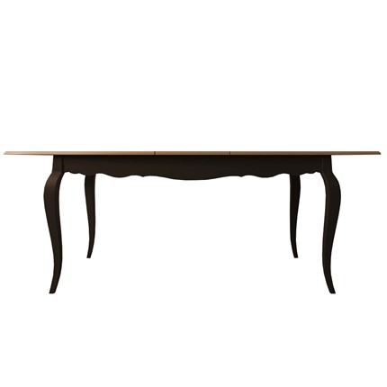 Кухонный раскладной стол Leontina (ST9338BLK) Черный в Мурманске - изображение