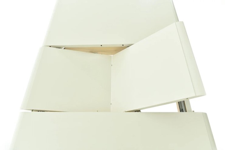 Обеденный раздвижной стол Прага исп.2, (Тон 71 - Жемчуг) в Мурманске - изображение 6