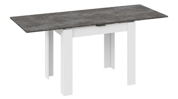 Кухонный раздвижной стол Промо тип 3 (Белый/Ателье темный) в Мурманске - предосмотр 1