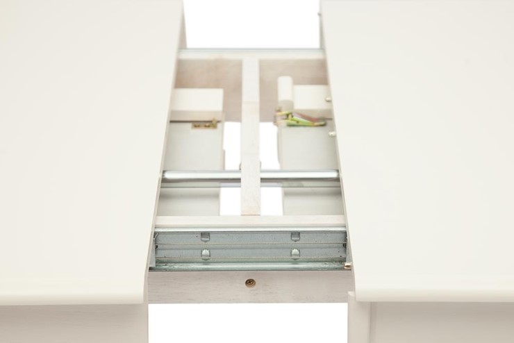 Кухонный стол раскладной Siena ( SA-T6EX2L ) 150+35+35х80х75, ivory white (слоновая кость 2-5) арт.12490 в Мурманске - изображение 1