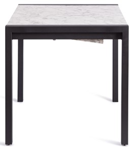 Кухонный стол раздвижной SVAN (mod. 1011) ЛДСП+меламин/металл, 120+67х74х75, сосна/чёрный арт.19490 в Мурманске - предосмотр 1