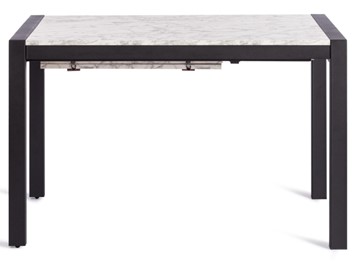 Кухонный стол раздвижной SVAN (mod. 1011) ЛДСП+меламин/металл, 120+67х74х75, сосна/чёрный арт.19490 в Мурманске - предосмотр 2